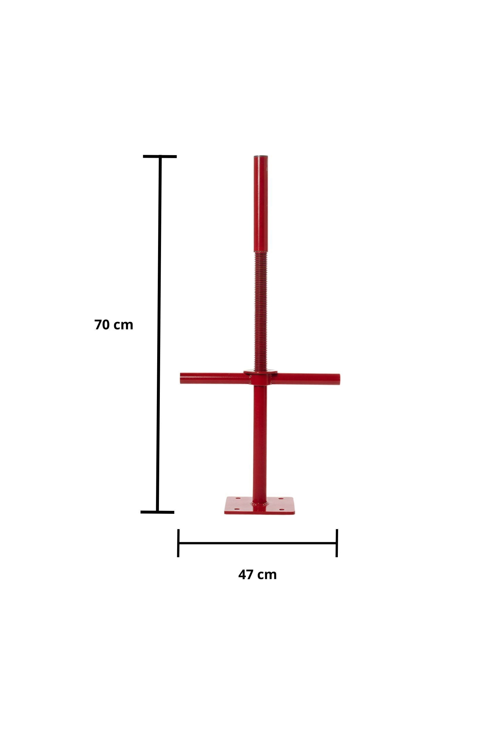 Tornillo base / nivelador para puntales