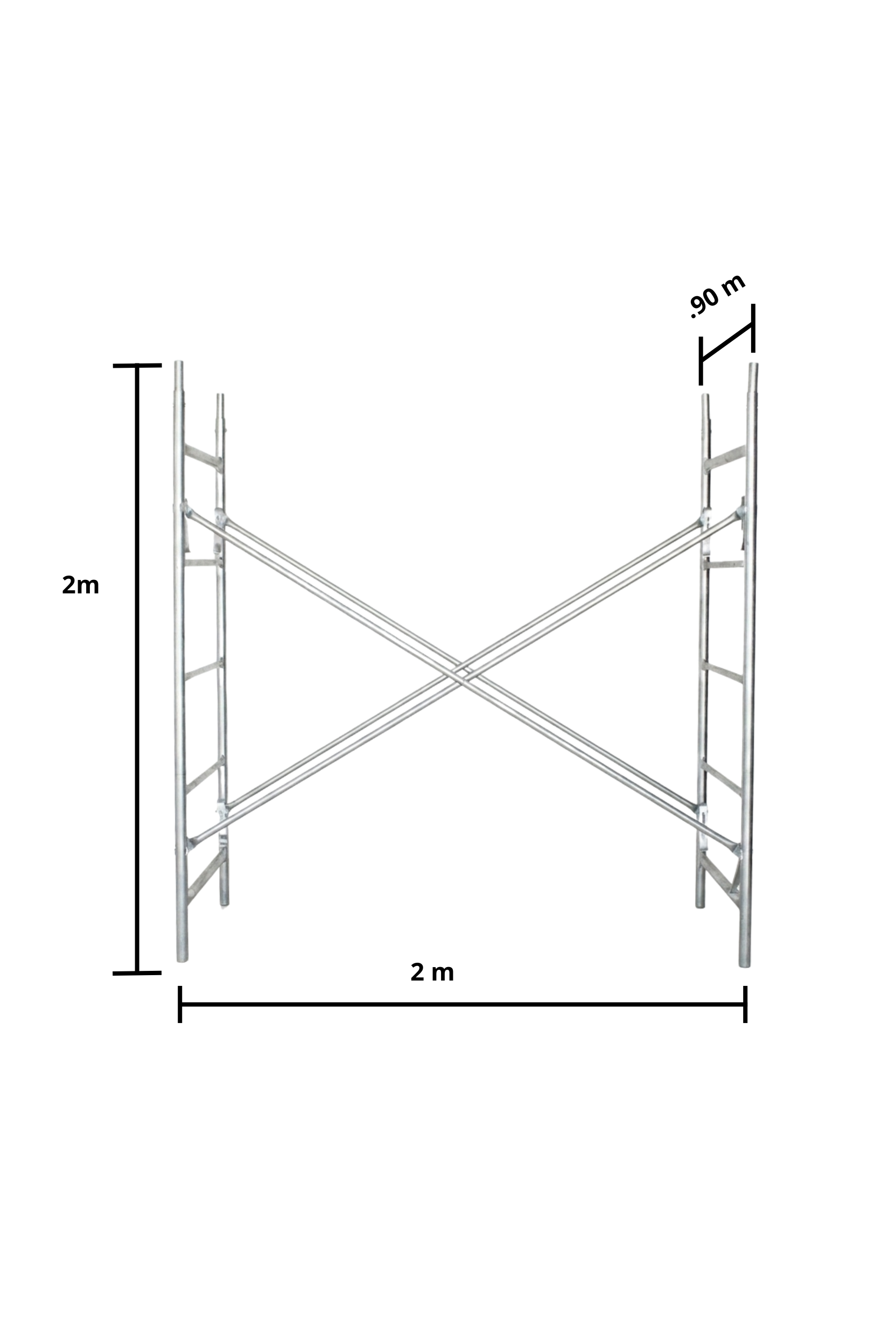 Andamio Banquetero Galvanizado