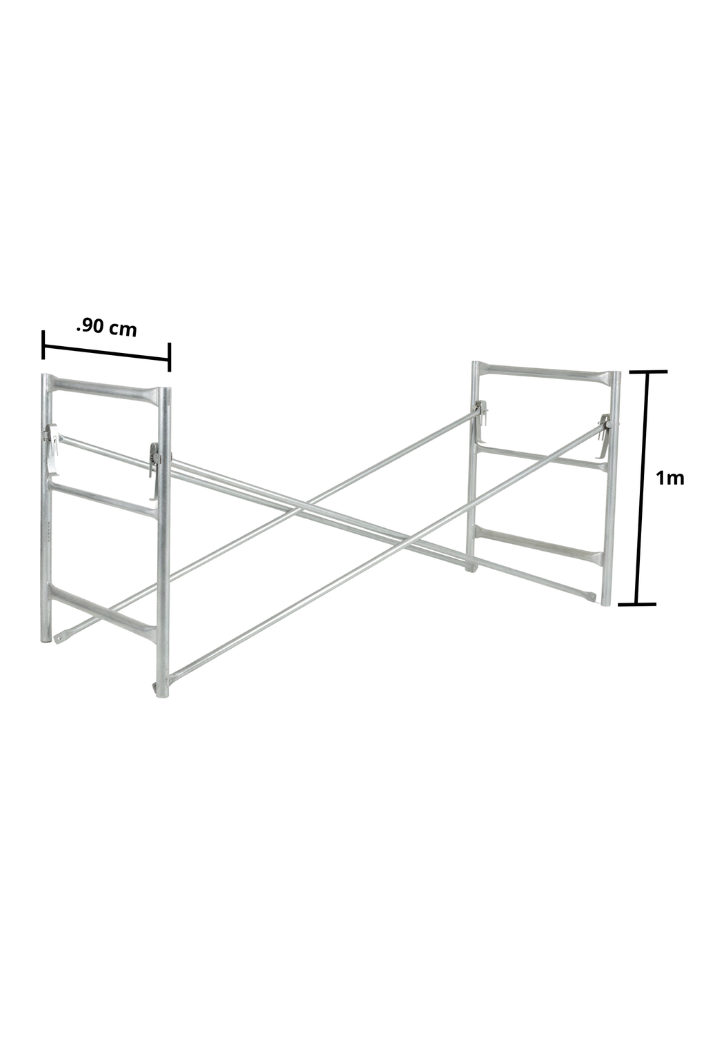 Andamio Banquetero Galvanizado 1m